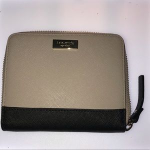 Leather two tone Kate Spade wallet